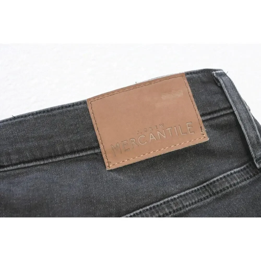 J Crew Mercantile Flex Jeans Rugged Slim Fit Black Denim Mens Size 31‎ x 29